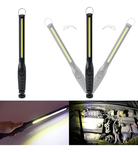 Lámparas De Inspección Cob Work, Recargables Por Usb, Led, P