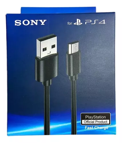 Cable Tcon * Carga Rapida para Joystick Ps4 (incluso con pin de cargar  dañado)