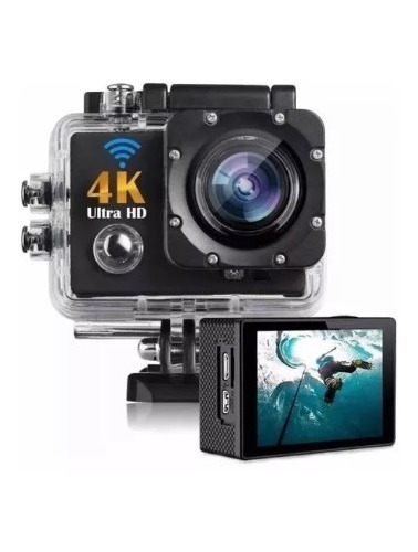 Câmera Filmadora Sport 4k Ultra Hd Dv Wi-fi Capacete Esporte