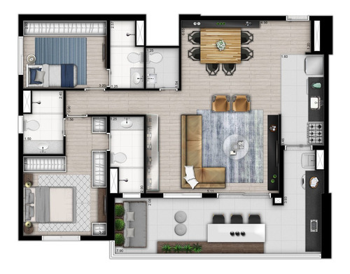 Imagem 30 de 30 de Apartamento À Venda No Bairro Tatuapé - São Paulo/sp - O-2797-8809