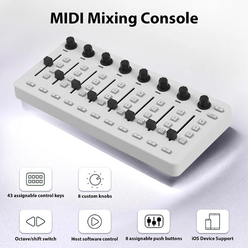 M-vave Smc Mixer - Controlador Midi Bluetooth