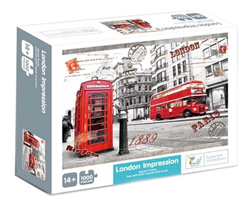 Rompecabeza Puzzle Cresko Londres Paisaje Cuidad