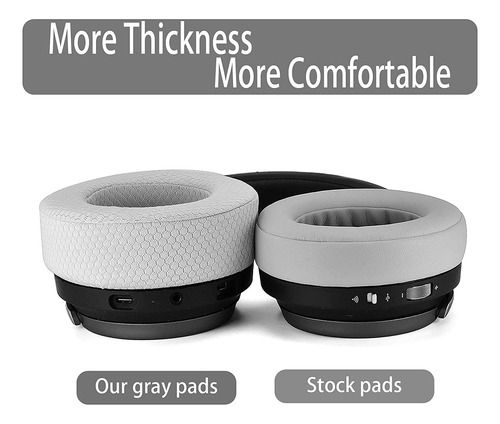 Almohadillas Para Audífonos Corsair Virtuoso Rgb, Blancas