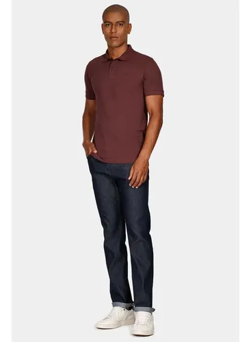 MLB 3938022382 Calca Jeans Aramis Regular Escura Azul JM