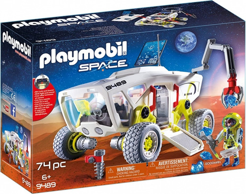 Playmobil Space Vehículo De Reconocimiento Marte Pm9489