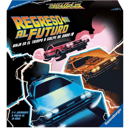 Juego De Mesa Volver Al Futuro Ravensburger Delorean Marty