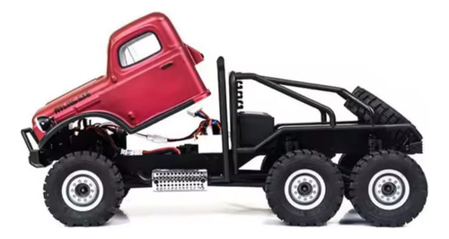 Carrinho De Controle Remoto Caminhão Fms Atlas 6x6 Vermelho Caminhão Atlas
