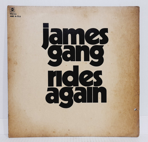 James Gang Rides Again Lp Vinilo Colombia 1970
