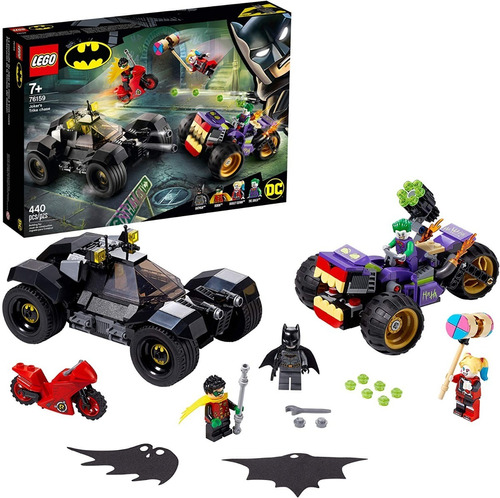 Juego Lego Persecución Del Joker, Colección Batman 440 Pzs