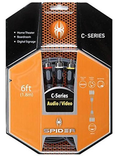 Spider C-av-0003 C-series Cable De Audio / Video De Alto Ren