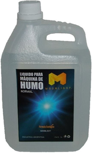 Liquido De Humo Moon 1 Litro Profesional Liviano Light