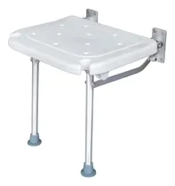 Comprar Banco De Ducha Plegable Montado En La Pared Con Pies Para Pe