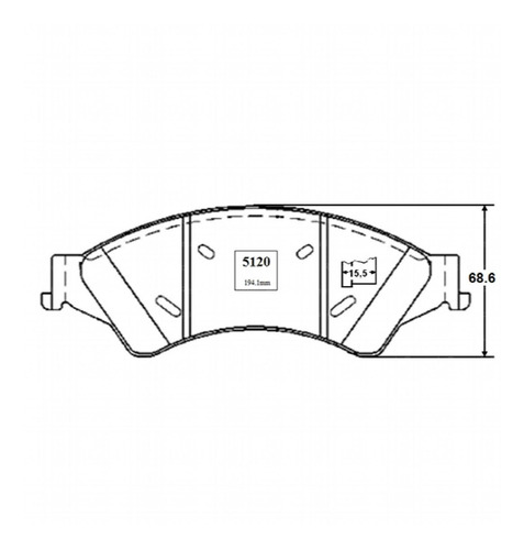 Pastillas Freno Ford Ranger 3.2 2014 Motor Mzcd Tdci