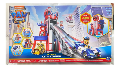 Robot  Paw Patrol Torre De Película Ultimate City