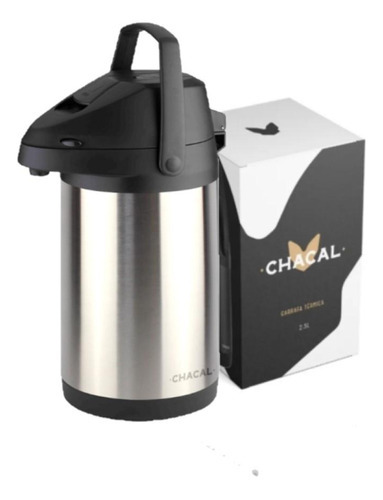 Garrafa Térmica Inox Chacal - 4l Tereré Chimarrão Bebidas