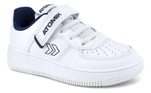 Zapatilla Atomik Cambridge Velcro Blanco 24311309741abkids