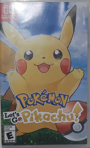Jogo De Nintendo Switch Pokémon Let's Go Pikachu! Semi-novo (Usado)