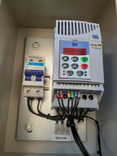Painel Montado Com Inversor Cfw08 1cv 220volts Mono/tri