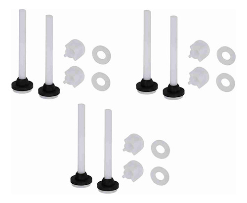 Juego De Tornillos Para Tanque De Baño 3 Piezas