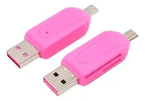 Comprar Adaptador Micro Usb Con Lector De Memoria Micro Sd