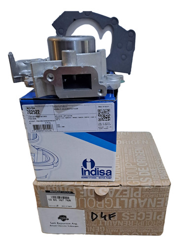 Kit Distribucion + Bomba Agua Clio Mio 1.2 16v D4f Original