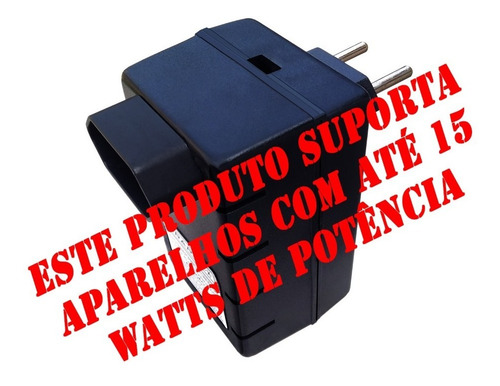 Imagem 3 de 10 de Transformador Conversor De Voltagem 110-220v E 220-110v 20va