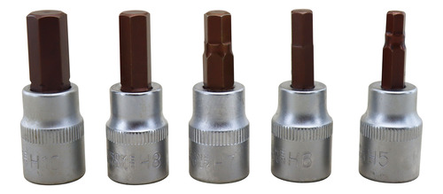 Kit Torquimetro De Estalo 3/8 Com Soquetes Torque De 10 60nm