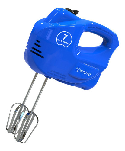 Batidora De Mano Bosstech M1 200 Watts 7 Vel Con Batidores