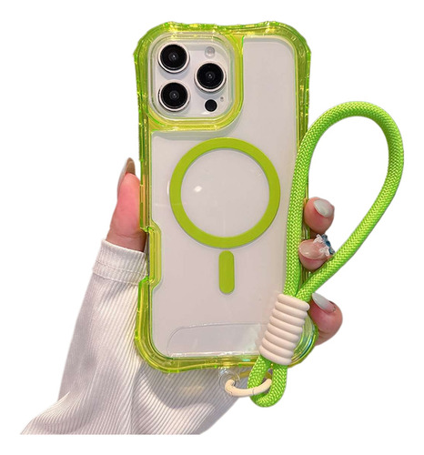 Magsafe 3 En 1 Con Cuerda De Mano Para iPhone 11 12 13 14 15 16 Pro Max 14plus 15plus 16plus 16