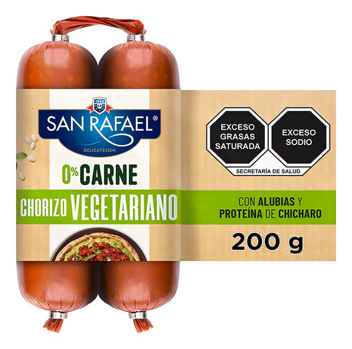 Chorizo San Rafael Vegetariano 200g