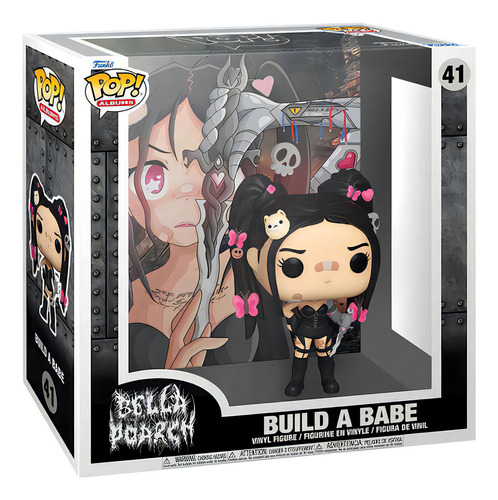Funko Pop Bella Poarch #41 Build A Babe Album Figura De Accion Original