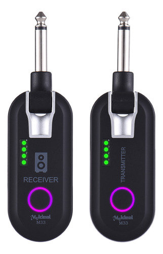 Sistema Inalámbrico Transmisor Y Receptor De Guitarra De 2,4