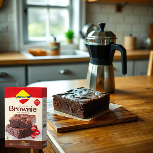 Mistura Para Bolo Brownie Chocolate Diet Lowçucar 150g