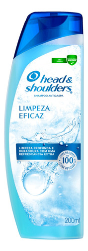 Shampoo Head&shoulders Anticaspa Limpeza Profunda 200ml