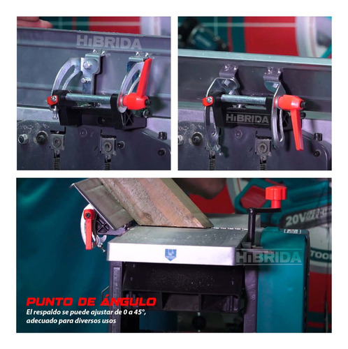Cepillo De Banco Eléctrico Industrial Total Carpintería