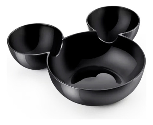 Plato Mickey Mouse Bowl Negro Individual Niños Betterware