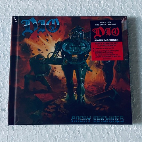 Dio Cd Angry Machines Mediabook 2020 Edición Deluxe
