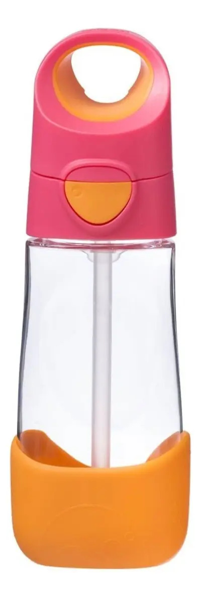 Vaso Antiderrame Para Niños Tritán B.box Color Fucsia