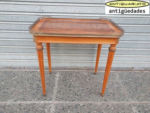 Mesa Ratona Lateral Sillon Estilo Luis Xvi Antigua Mesita