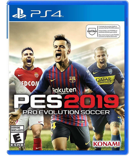 Pro Evolution Soccer 2019.