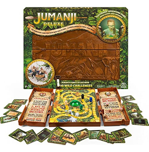 Jumanji Deluxe Game, Versión Electrónica Inmersiva Del Clási