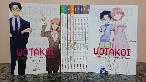 Mangá Wotakoi Volumes 1 Ao 11 (coleção Completa)