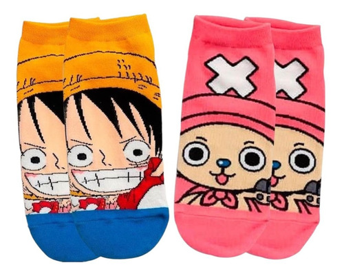 Calcetines  One Piece Anime Luffy Chopper