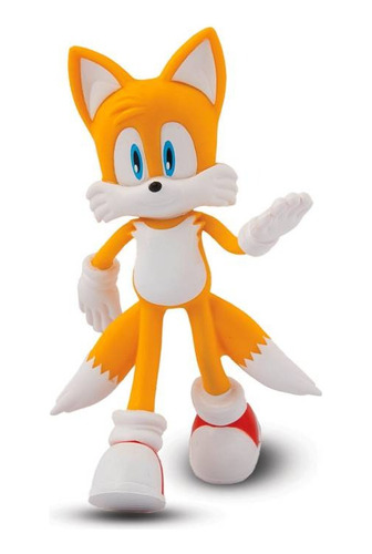 Sonic The Hedhog Muñeca Tails De Goma Band Ems Original