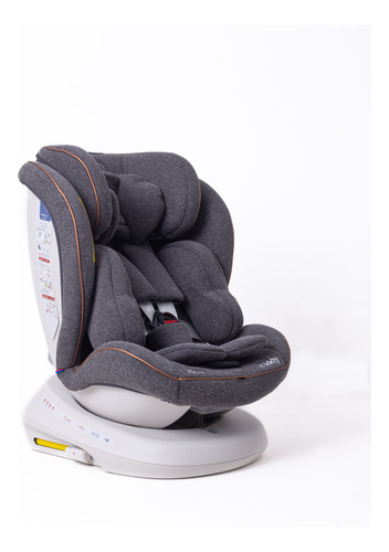 Butaca Bebe  P/ Auto Kiddy Volta Gris - Isofix - Giratoria