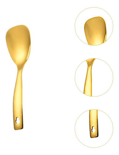 2 Set De Cucharas Para Servir En Acero Inoxidable Estilo A