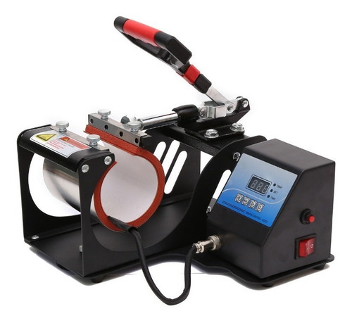 Imagen 5 de 5 de Estampadora sublimadora manual Addacor MP-170 negra 220V