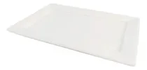 Comprar 6 Fuentes Plana Bandeja Porcelana Blanca 30x20 Vajilla Bz3