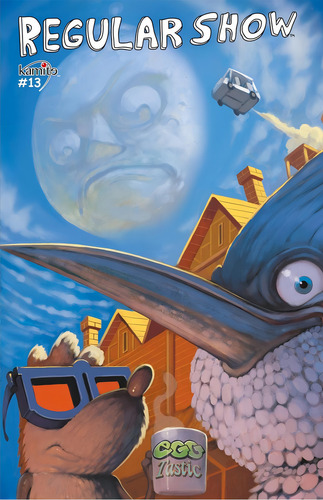 Regular Show 13b, De J. G. Quintel, Andy Hirsch, Minty Lewis., Vol. 1. Editorial Kamite, Tapa Pasta Blanda, Edición 1 En Español, 2017