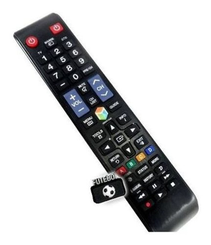 Controle Remoto Compatível Tv Led Samsung Smart Aa59-00588a